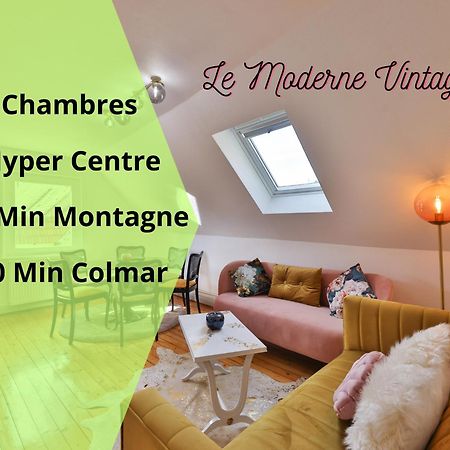 Le Moderne Vintage Hyper Centre,3 Chambres, Neuf Au Calme, 3 Etoiles Munster  Ngoại thất bức ảnh