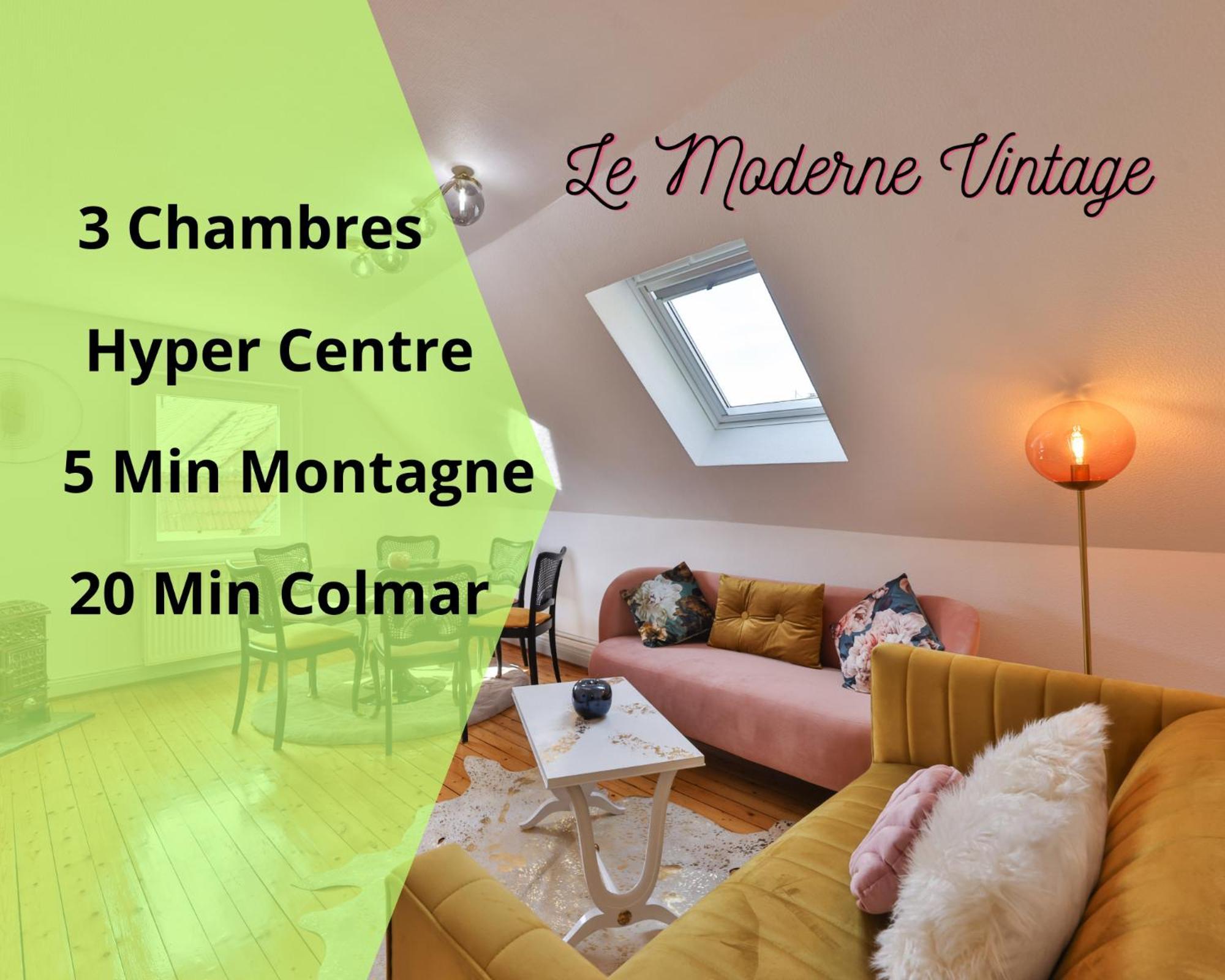 Le Moderne Vintage Hyper Centre,3 Chambres, Neuf Au Calme, 3 Etoiles Munster  Ngoại thất bức ảnh